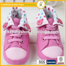 Lovely print baby kids doce rosa sapatos alta qualidade mais recente sapatos de salto alto para meninas